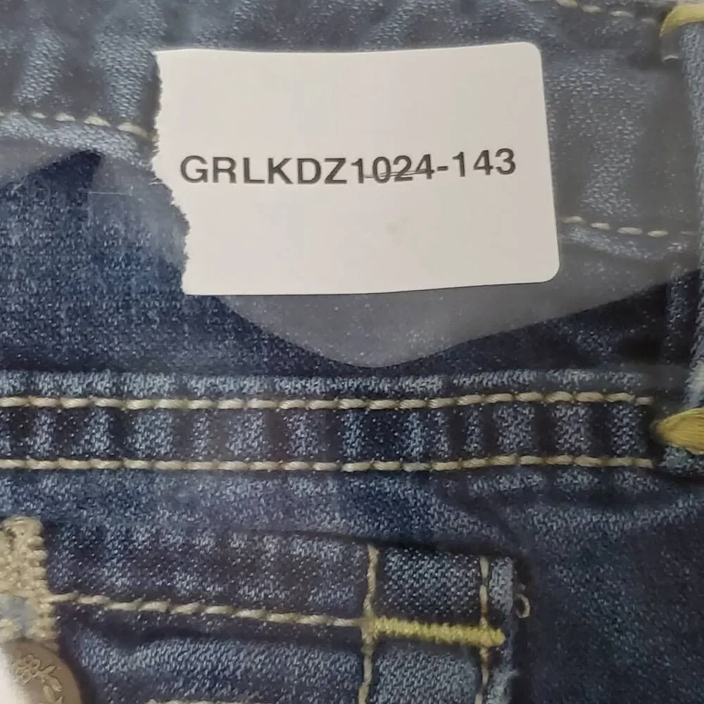 Gap Kids Denim Shorts 5T Rolled Cuff Stretch